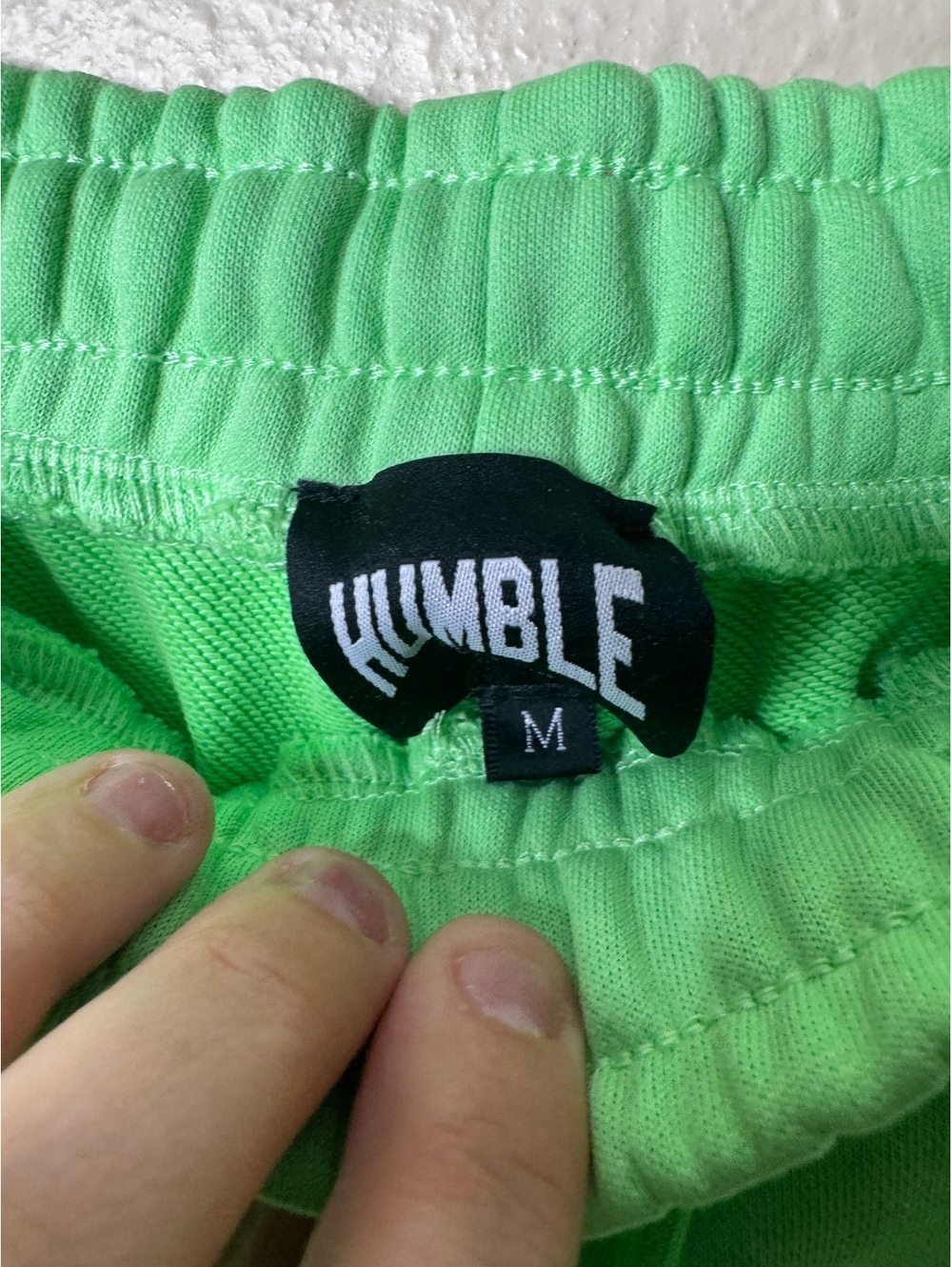 Humble Religion M Green Sweatpants Crew Members Embroidered Logo New [COPY] - Picture 3 of 8